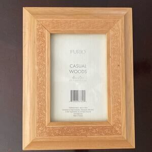 Vintage Furio light oak casual woods 4X6‎ photograph frame